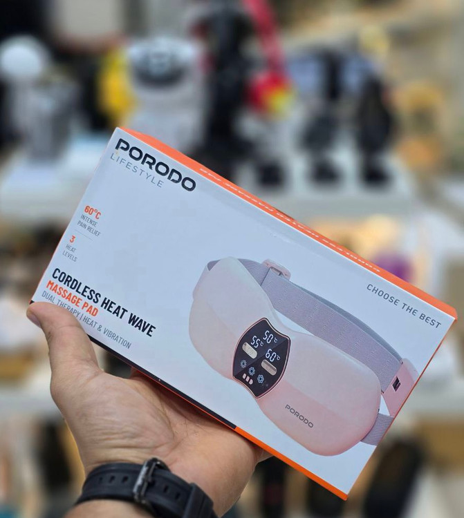 ماساژور قاعدگی مدل پروانه ای Porodo Cordless Heat Wave